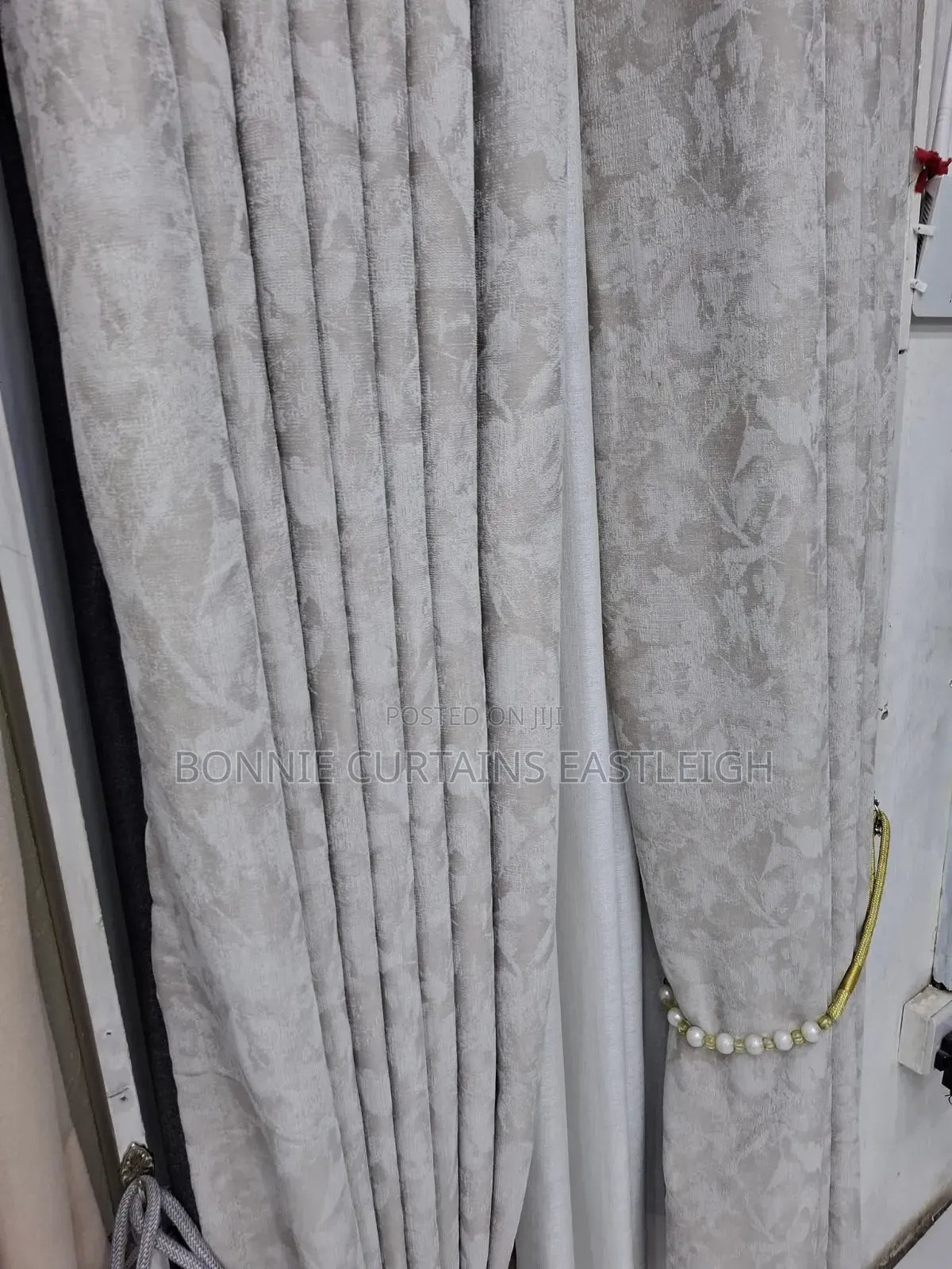 Blue Curtains and Sheers