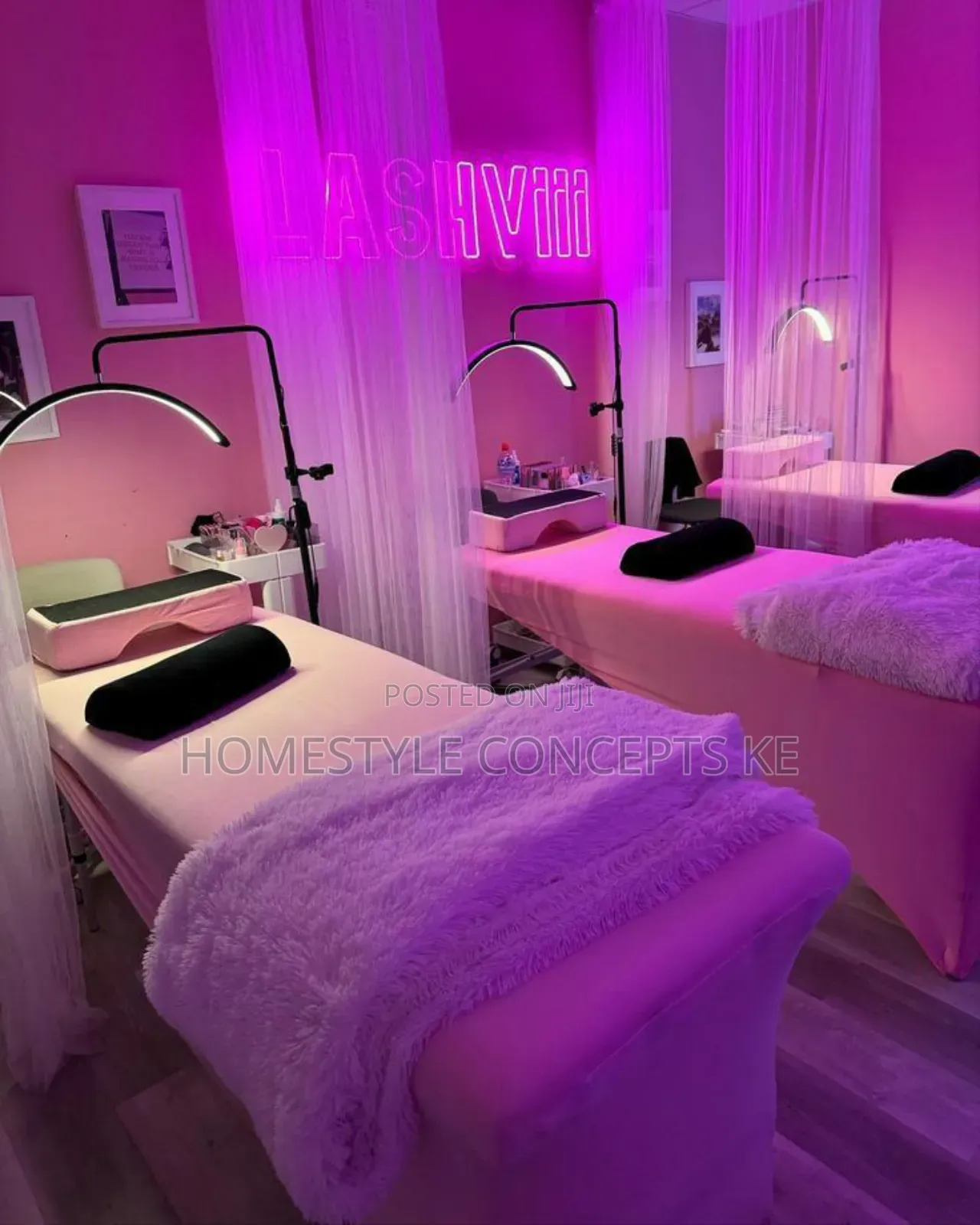 Spa Salon Pedicure Manicure Na Nail Bar Interior Design