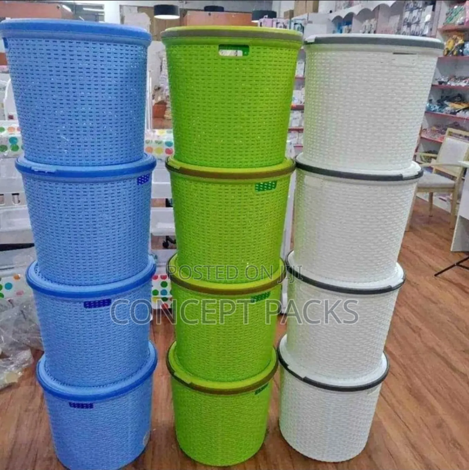 Kenstar Laundry Basket Size 36cm X 42cm