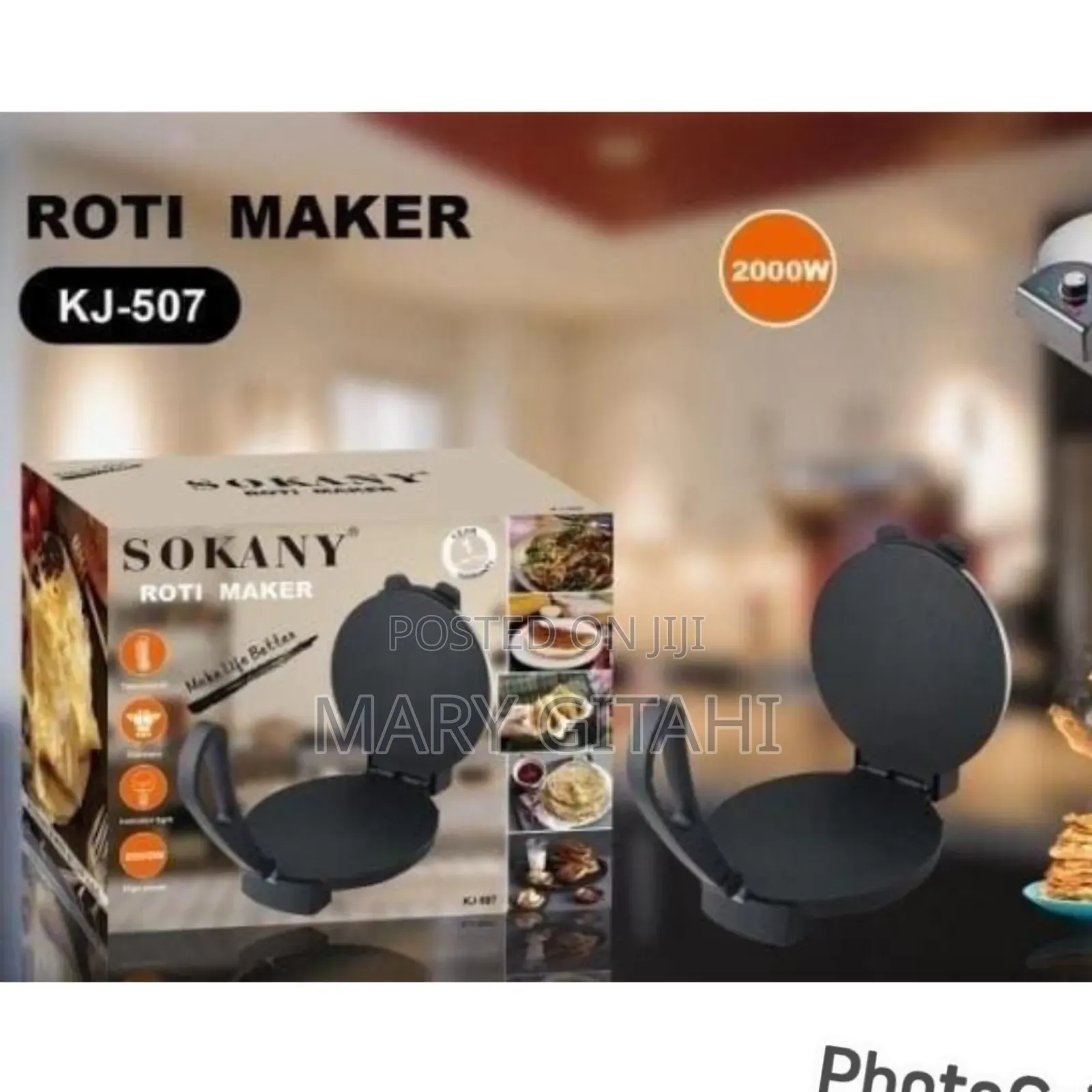 *10” Sokany Roti Maker
