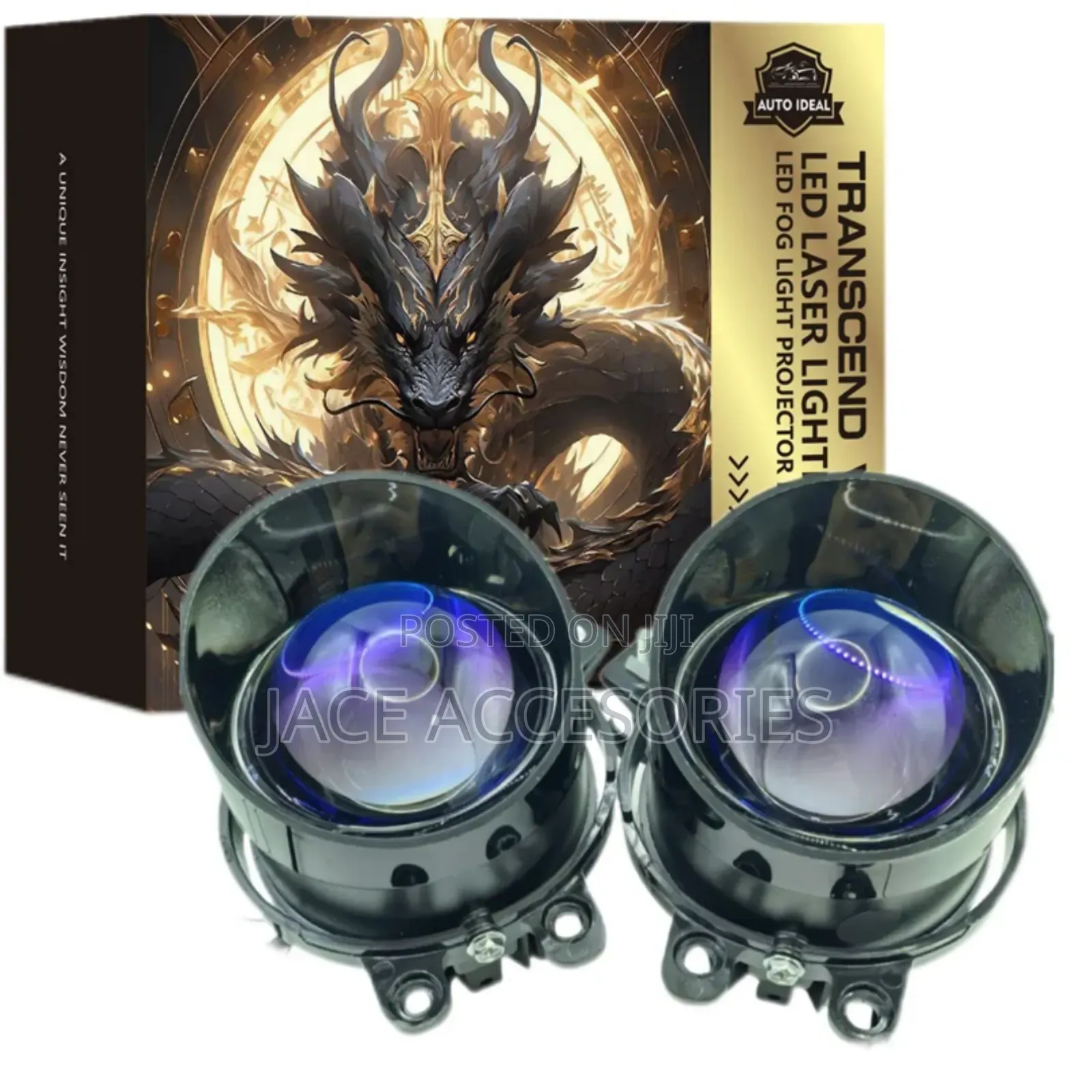 Universal 3 Color Car Fog Lights