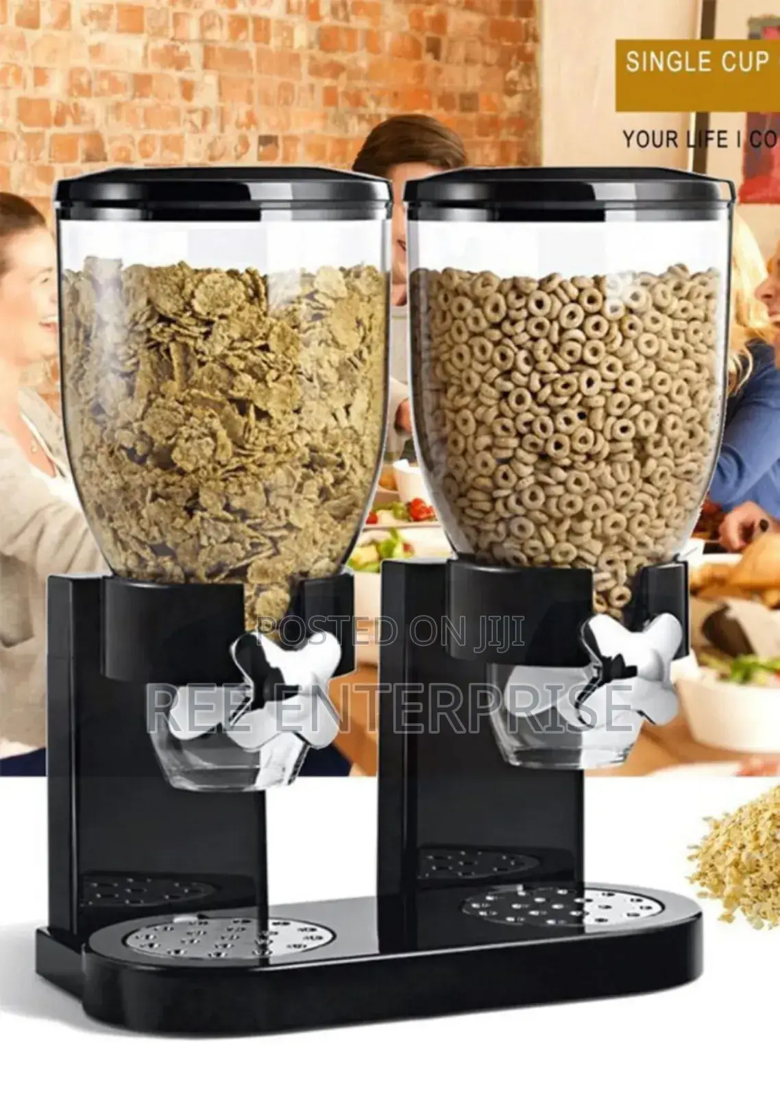 Twin Cerial Dispenser Brand New