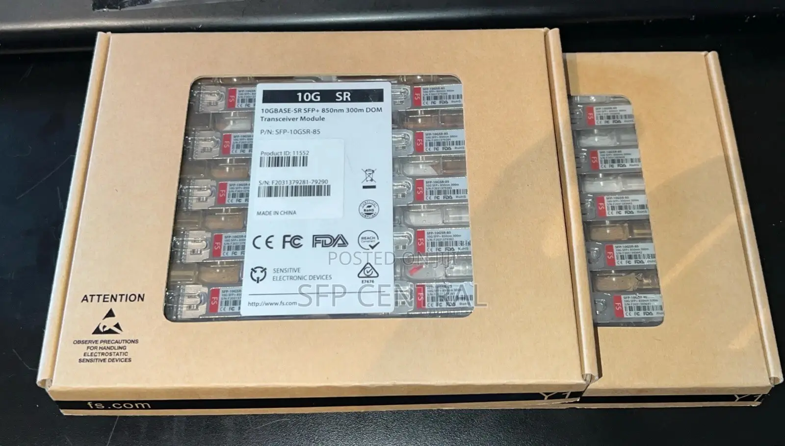 Fs SFP-10g-Sr Sfp+ 850nm 300m for Cisco/Microtik/D-Link/Huawei/Tp-Link