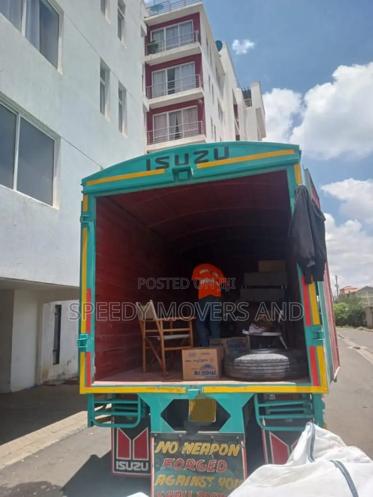 Truck Available. For Transport Jobs.