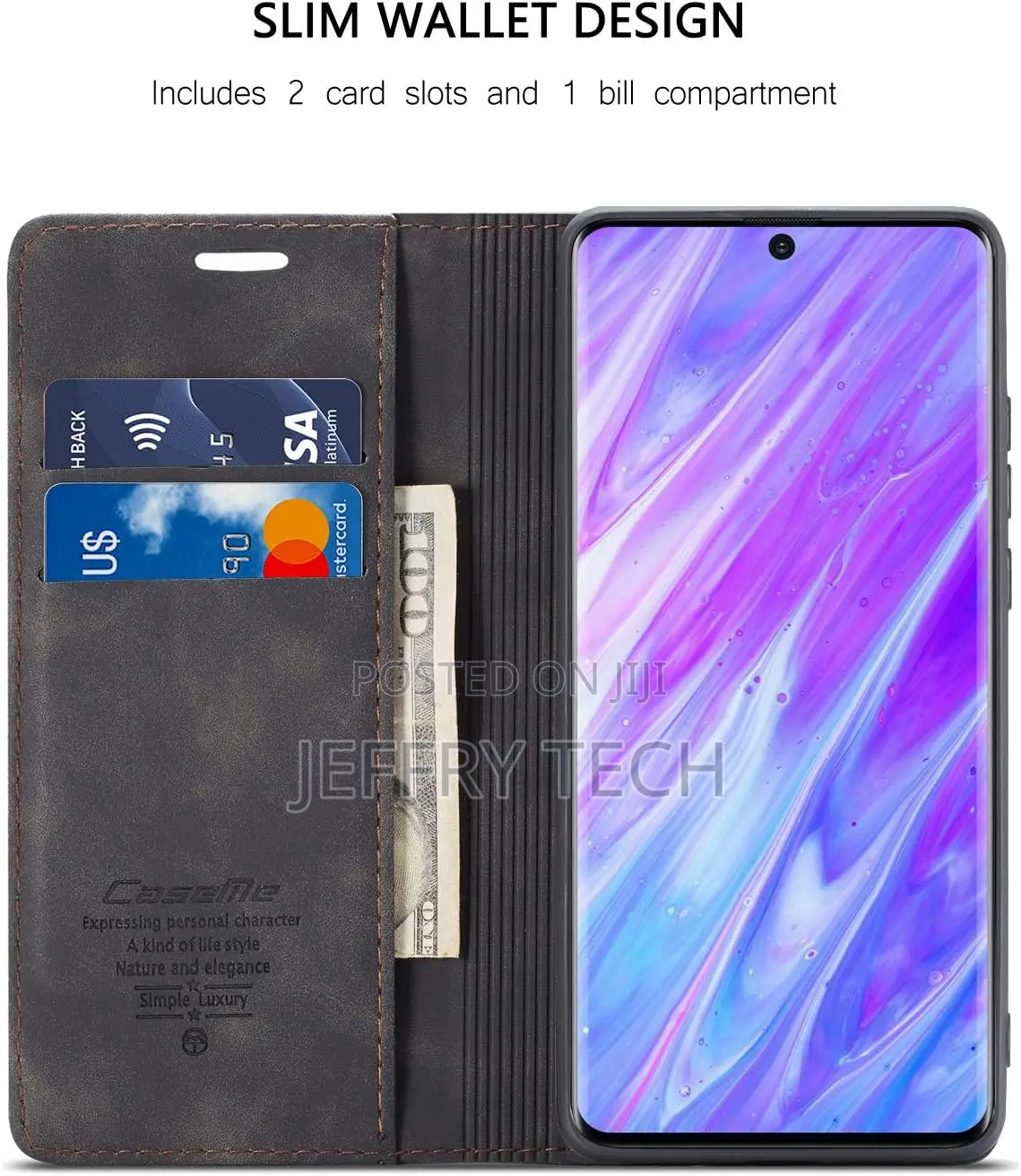 Fulike Caseme Compatible With Samsung Galaxy S20 Wallet Case