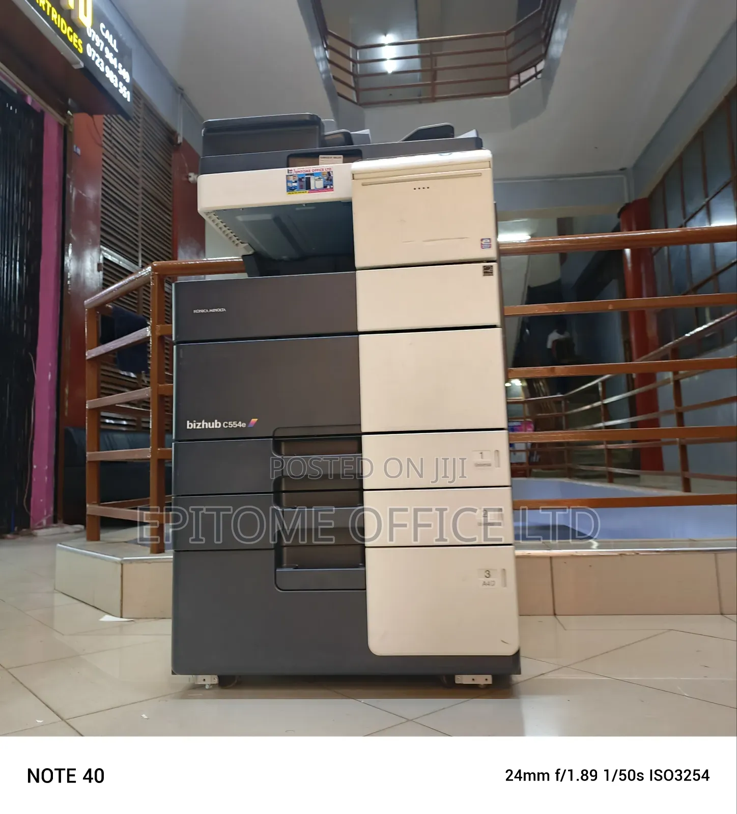 High Speed Konica Minolta Bizhub C554e Photocopier Machine