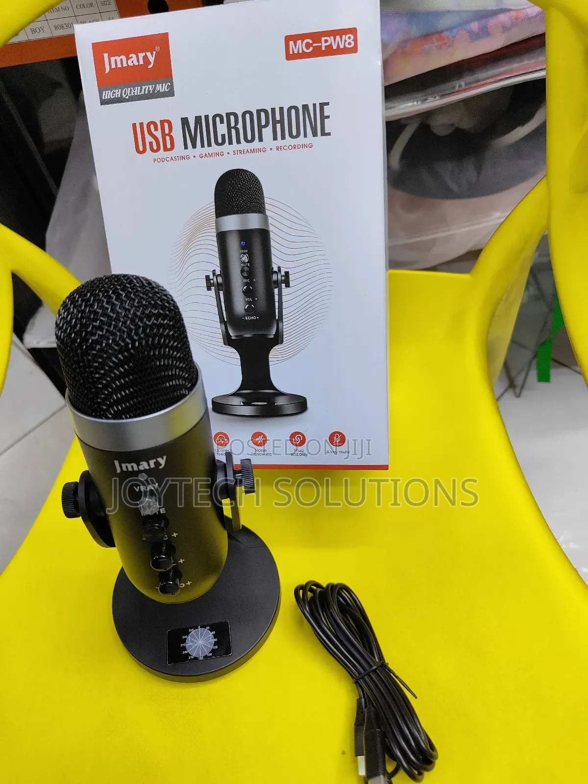 High Quality Usb Desktop/Laptop Microphone ( Jmary Pw 8 ).