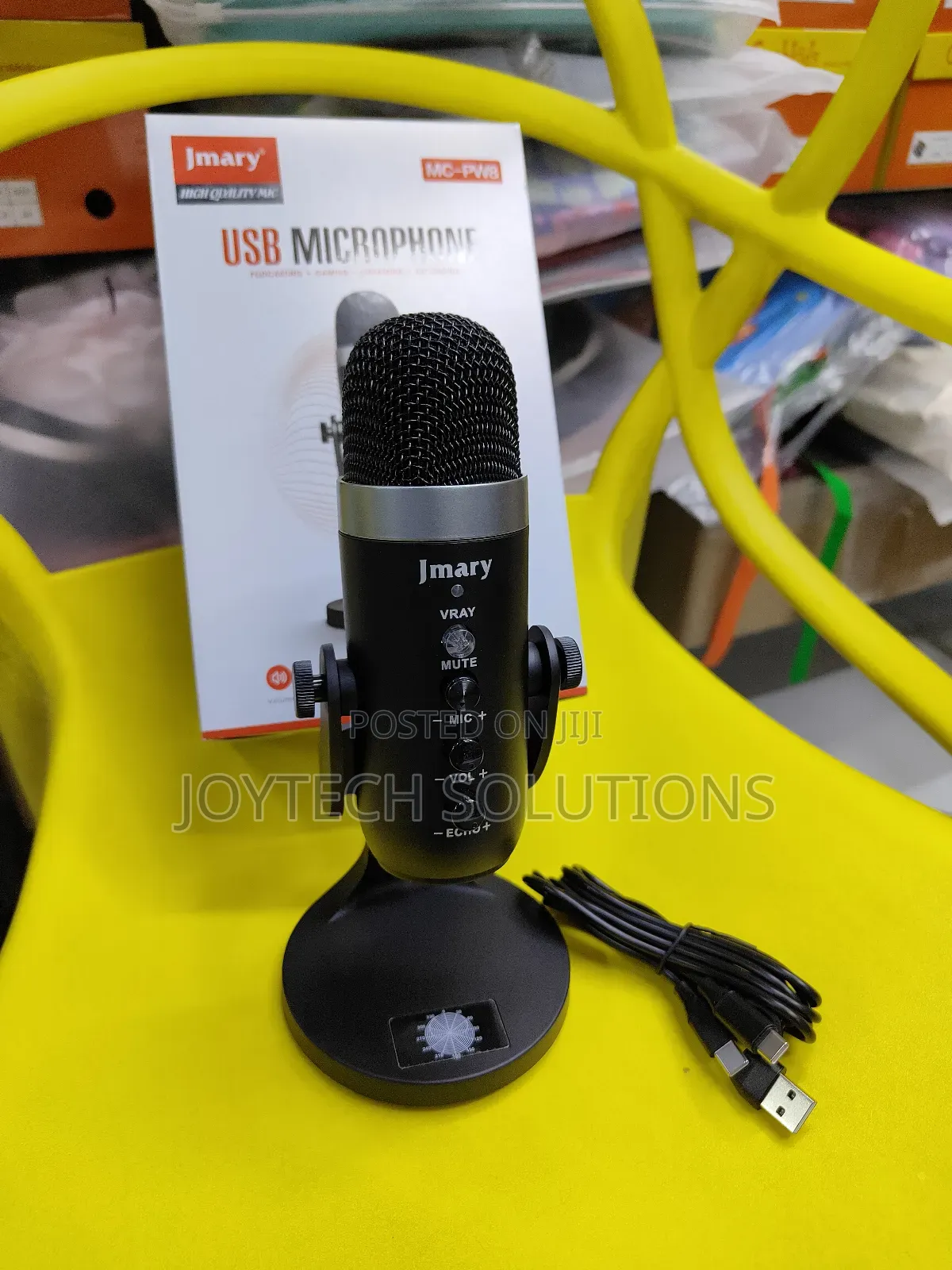 High Quality Usb Desktop/Laptop Microphone ( Jmary Pw 8 ).