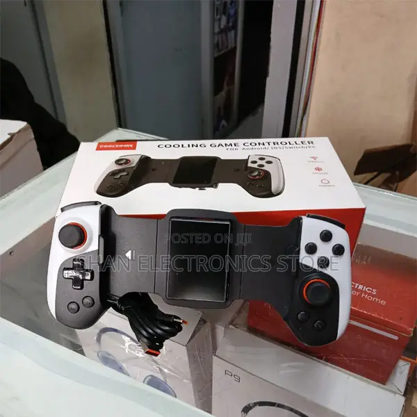 Tablet Handheld Joystick Gamepad With Adjustable Clip