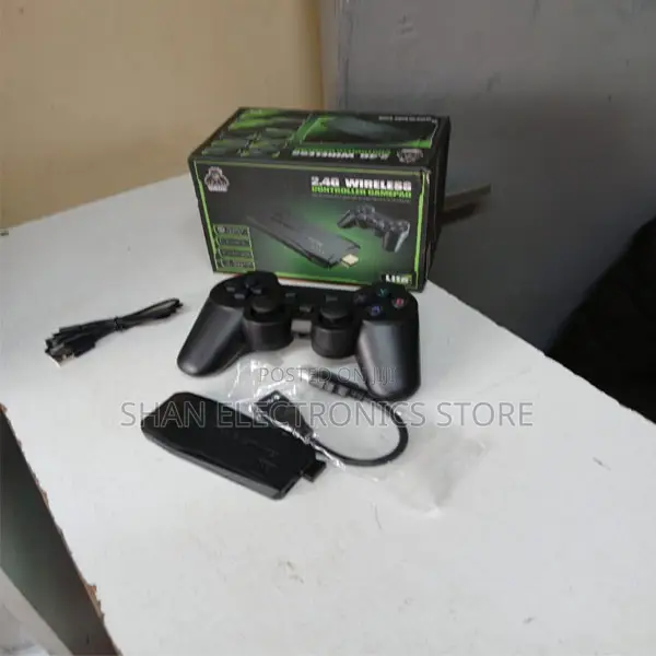10,000 Video Game Retro Box –Plug/ Play Wireless Controllers
