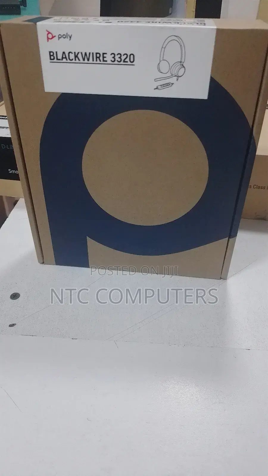 Poly Blackwire 3320 Stereo Microsoft Te
