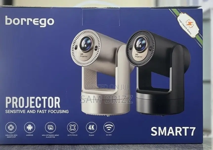 Borrego Smart7 Wifi Full and Projector