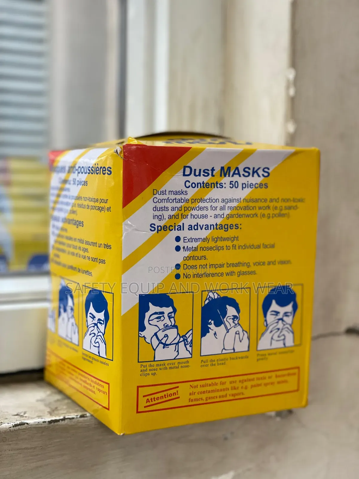 Dust Masks Ultra Light For Everyday Protection