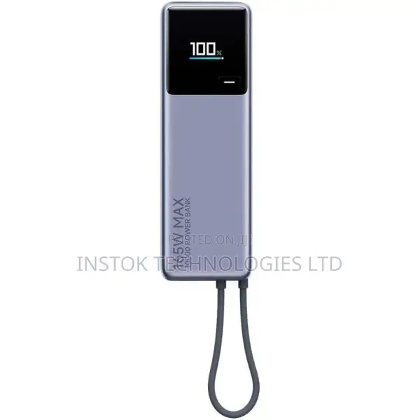 Xiaomi 165w Power Bank 10000mah With Integrated Cable