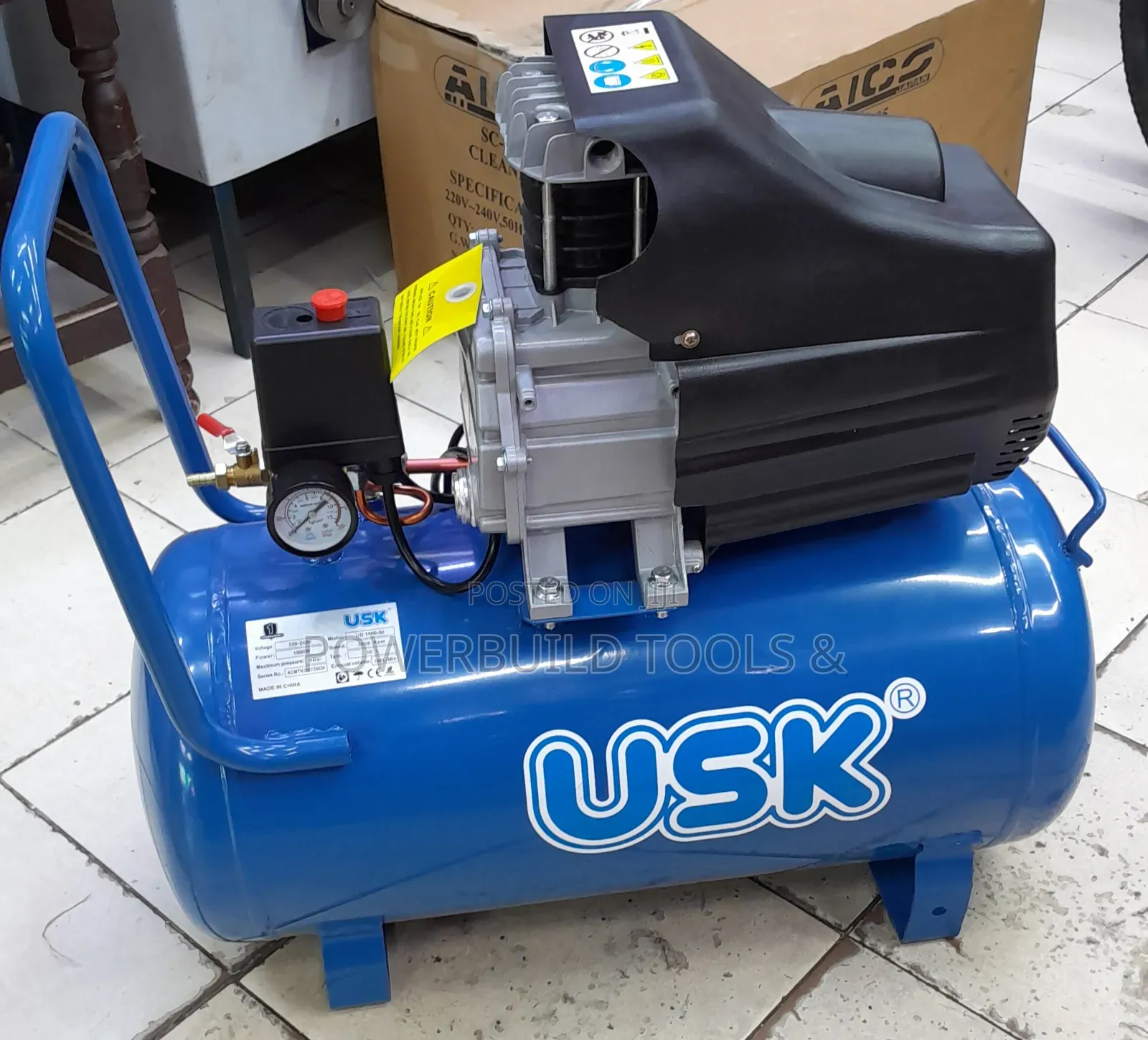 50l Direct Compressor With Aluminium Head