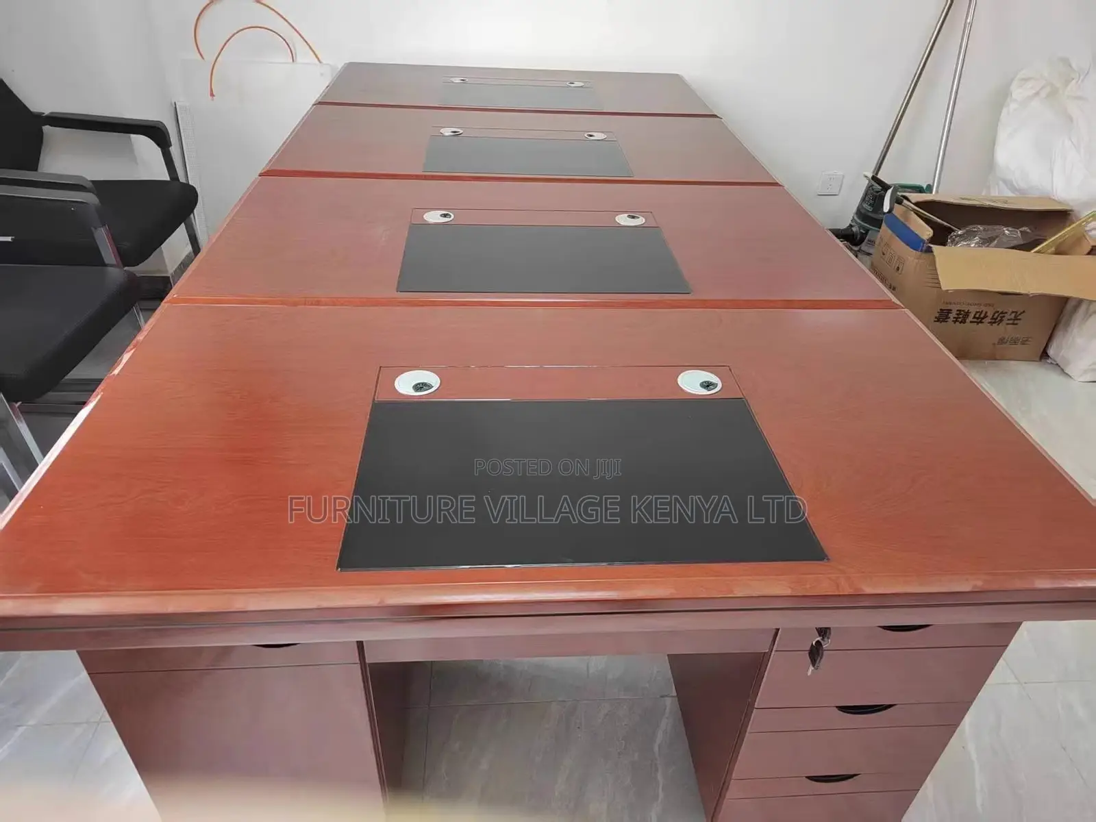 Office Desk: Modern Executive Writing Staff Study Desk-120cm