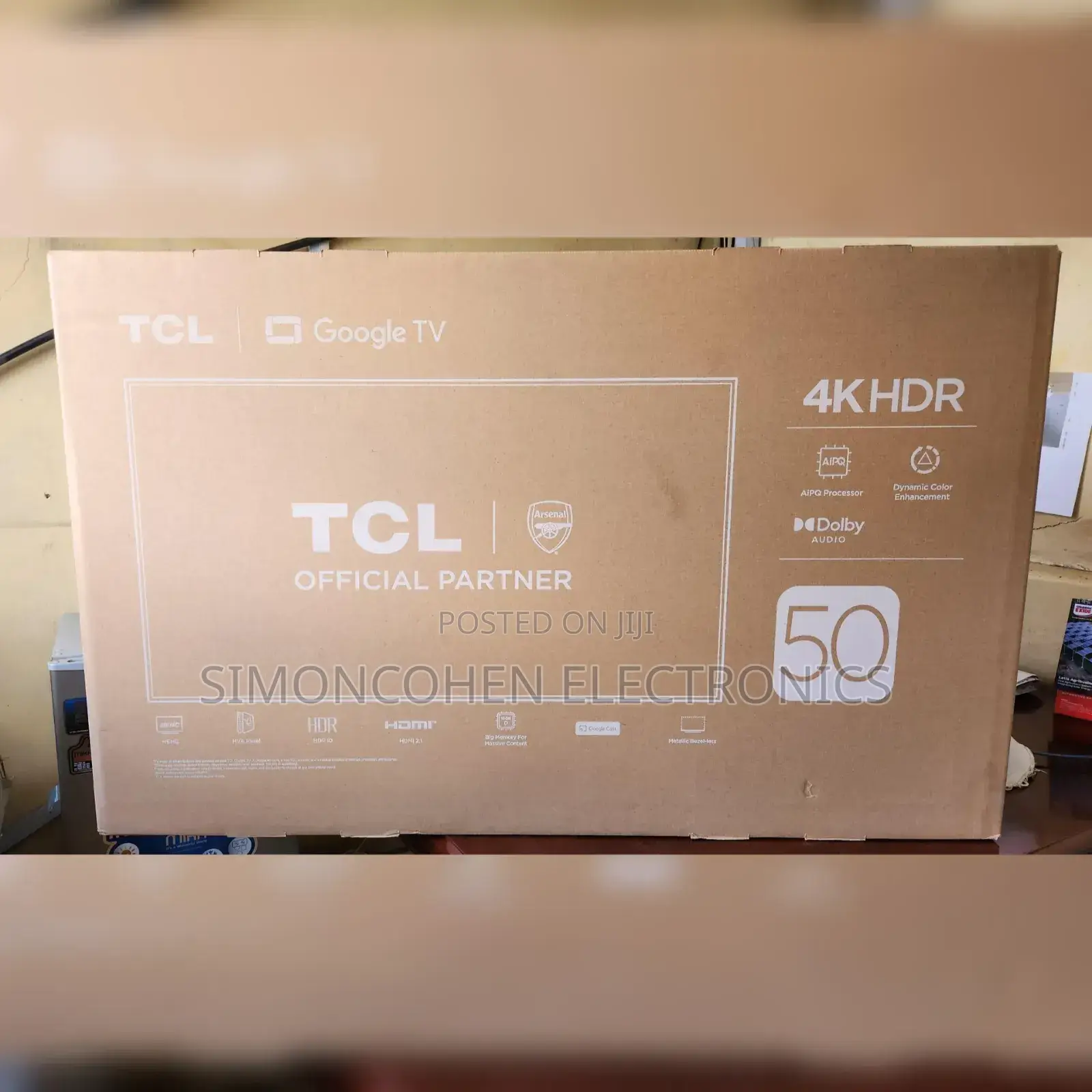 TCL 50" Smart Google Tv