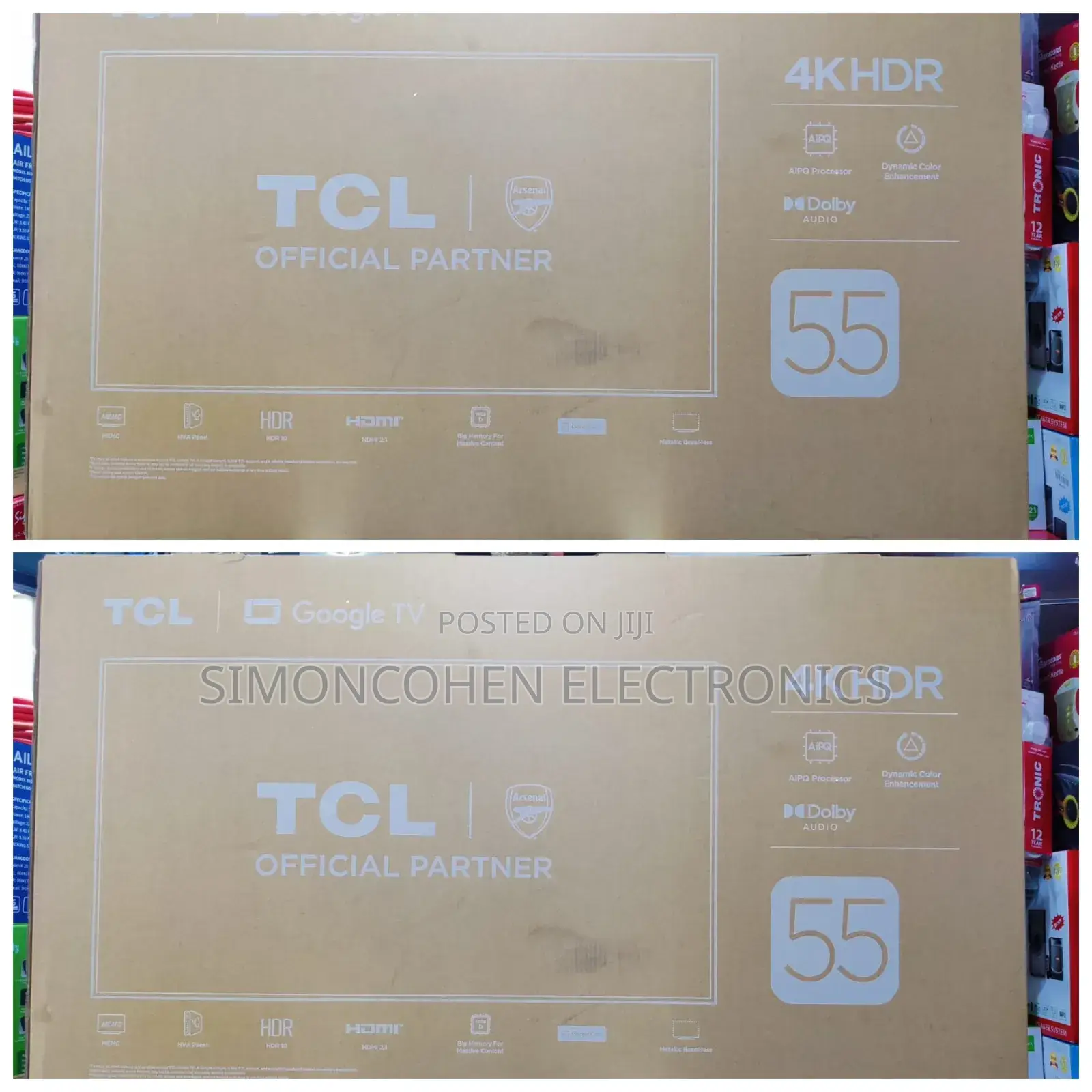 TCL 55" Google Tv
