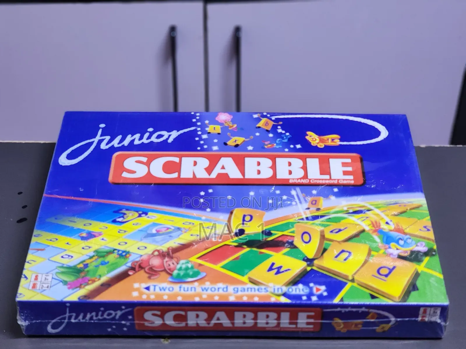 Junior Scrabble Crossword Board Game
