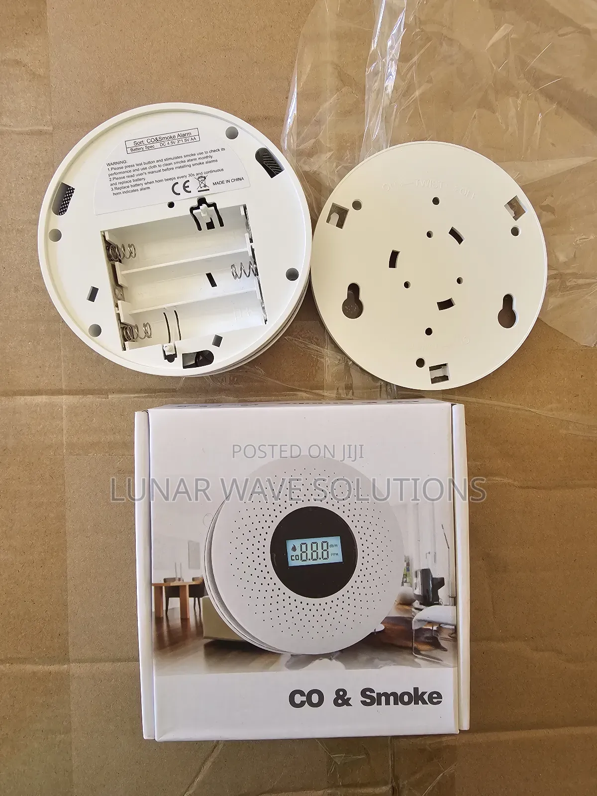Carbon Monoxide(Co) And Smoke Detector 85 Decibel Siren