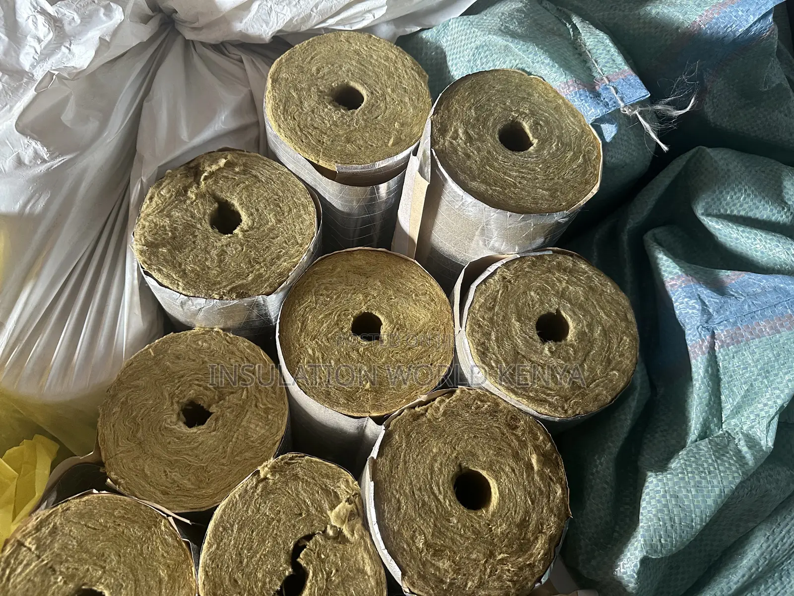 Preformed Rockwool Pipes 50mm Wall Thickness Available
