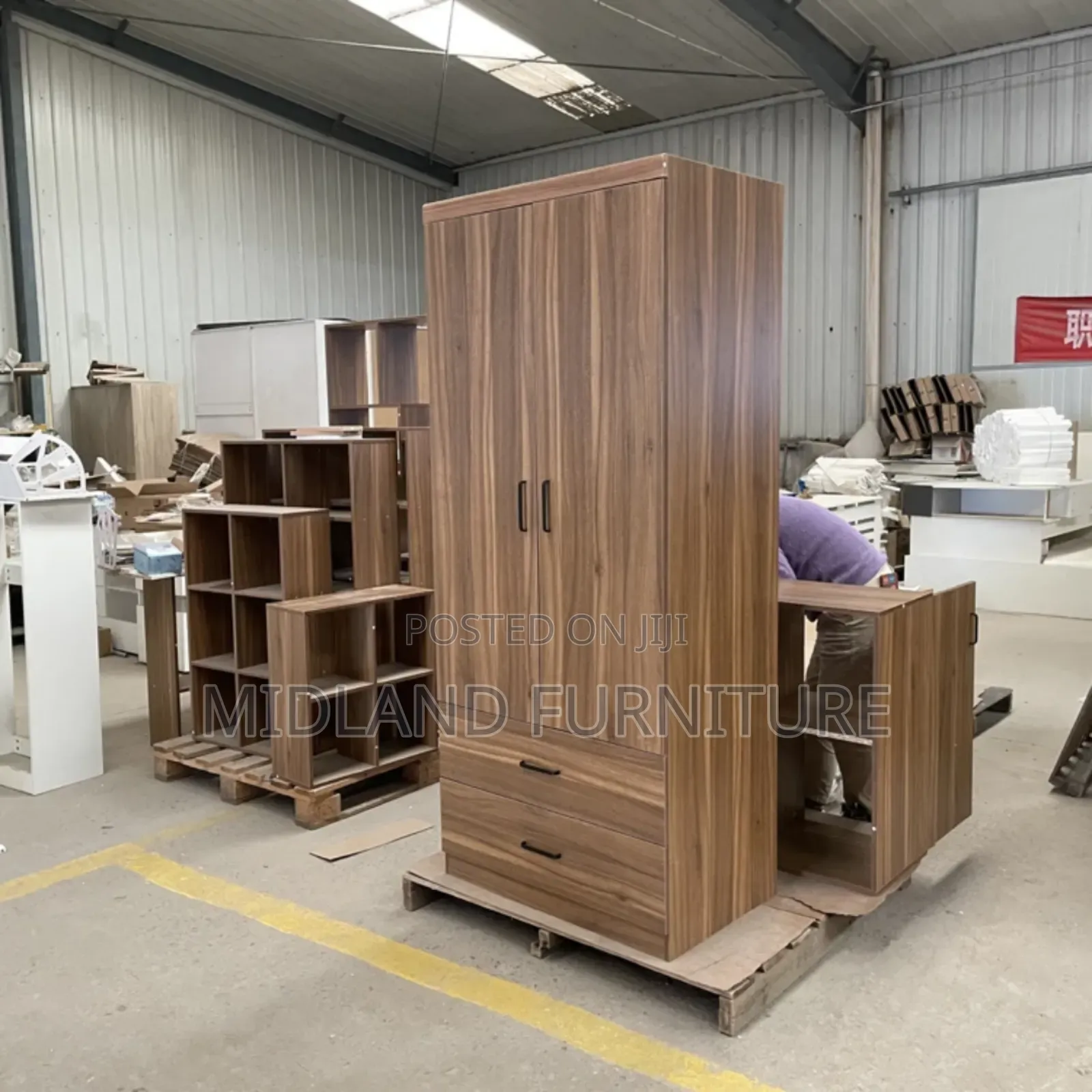 Customized 2 Door-Wardrobe