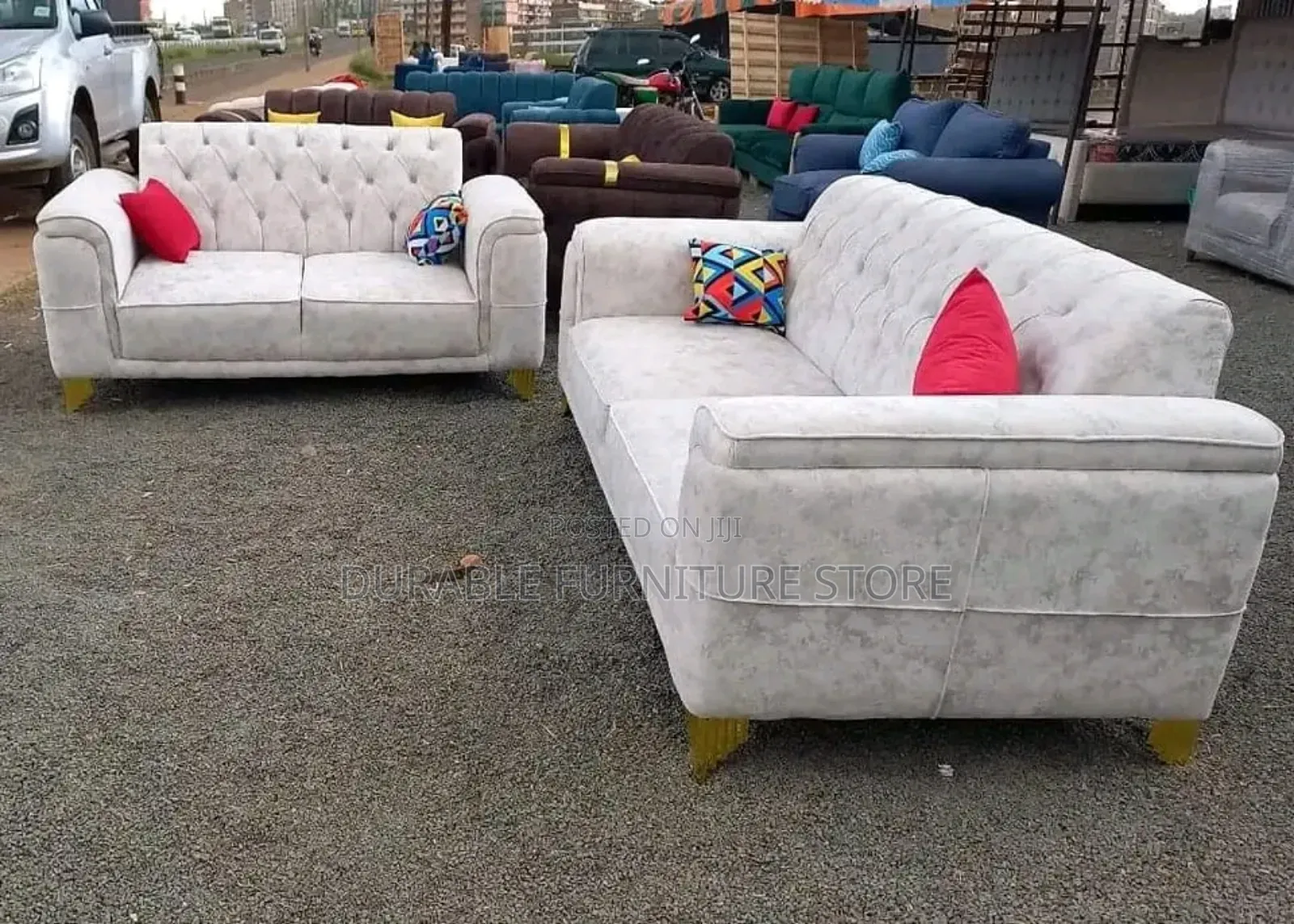 5 Seater  Chesterfield Sofa