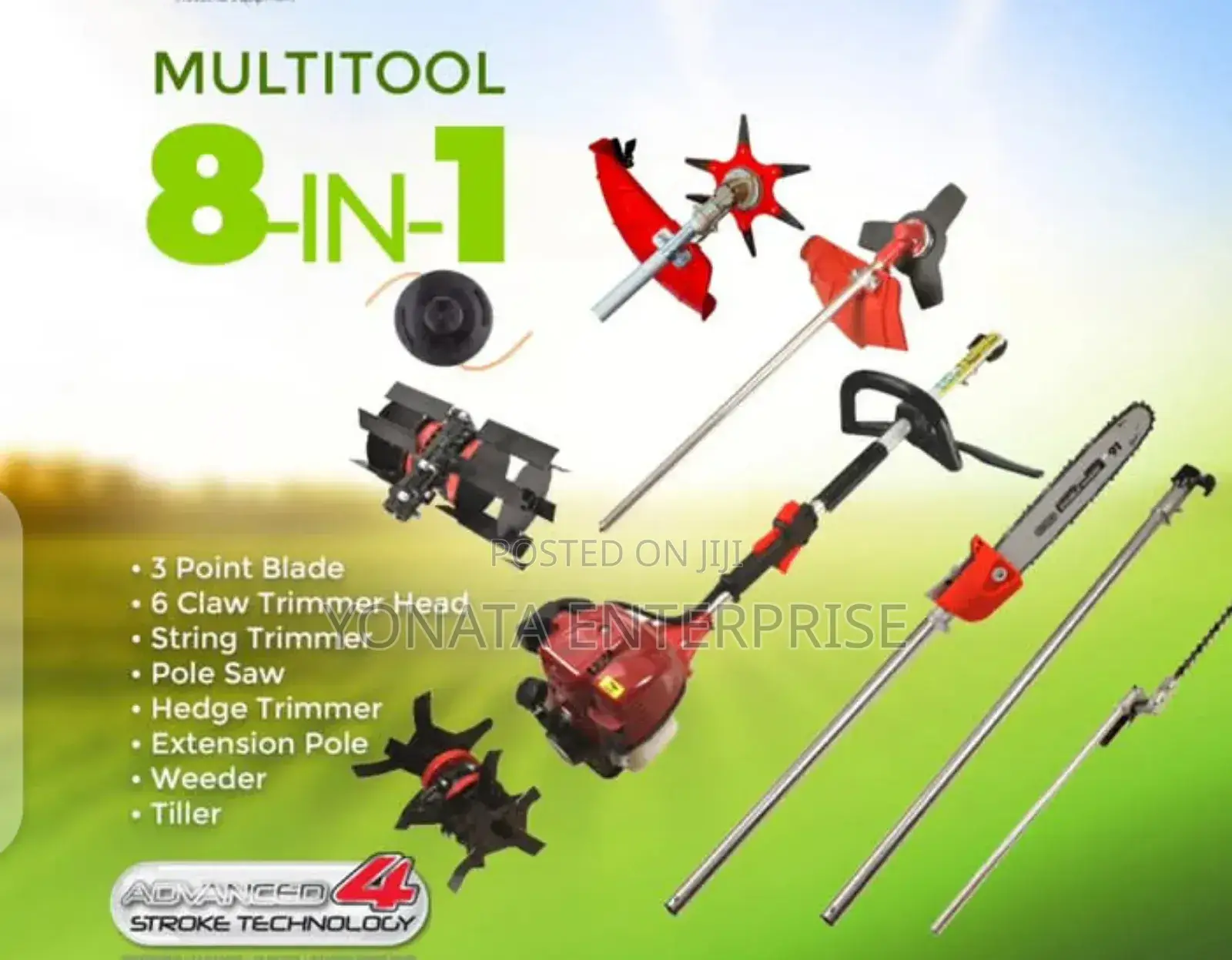 Honda 8 in 1 Multifunction Brush Cutter / Weeder /Tiller