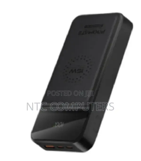 Promate 20000mah Slim Power Bank With 15 Wireless Charging