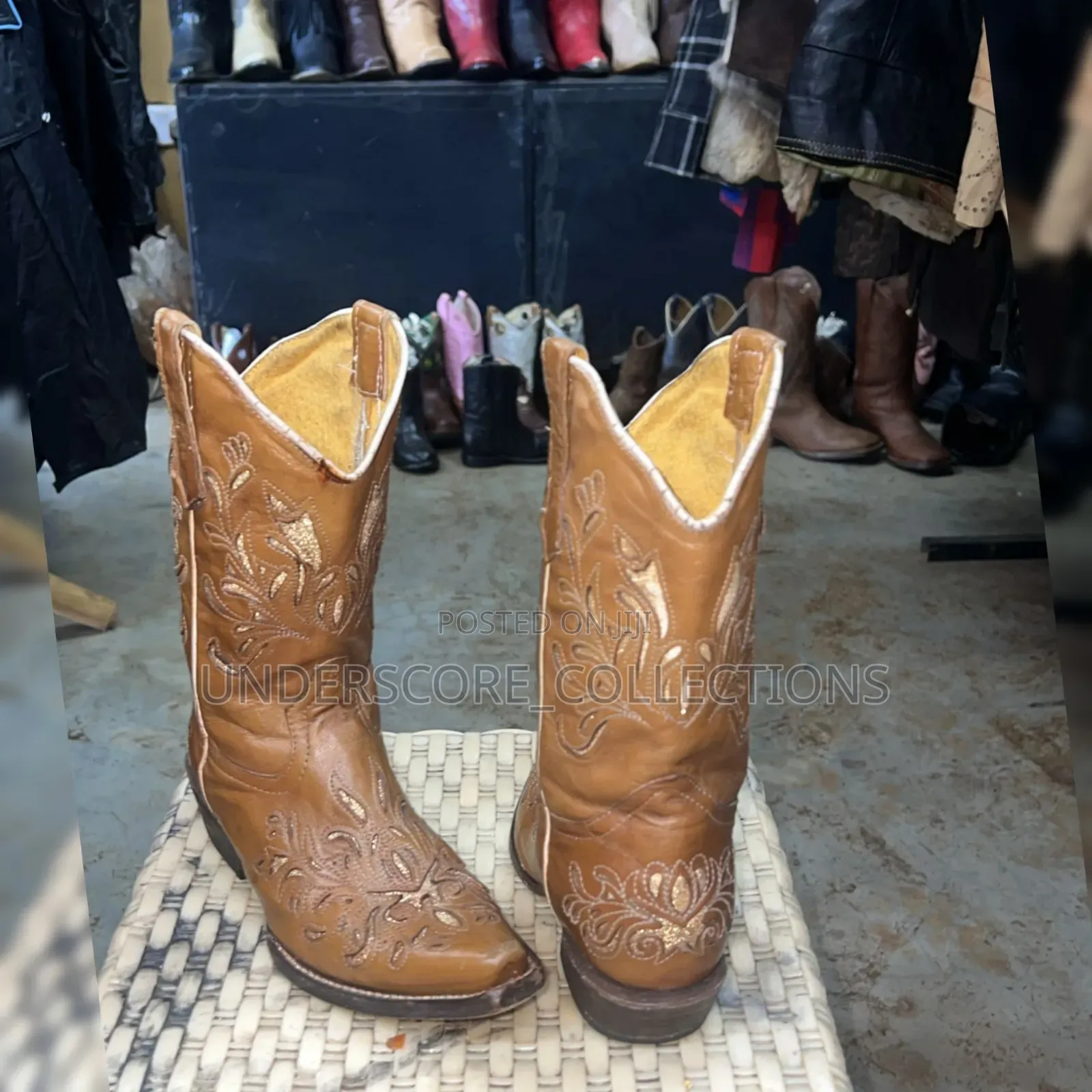 Boys Thrifty Multi-Coloured Cowboy Boots