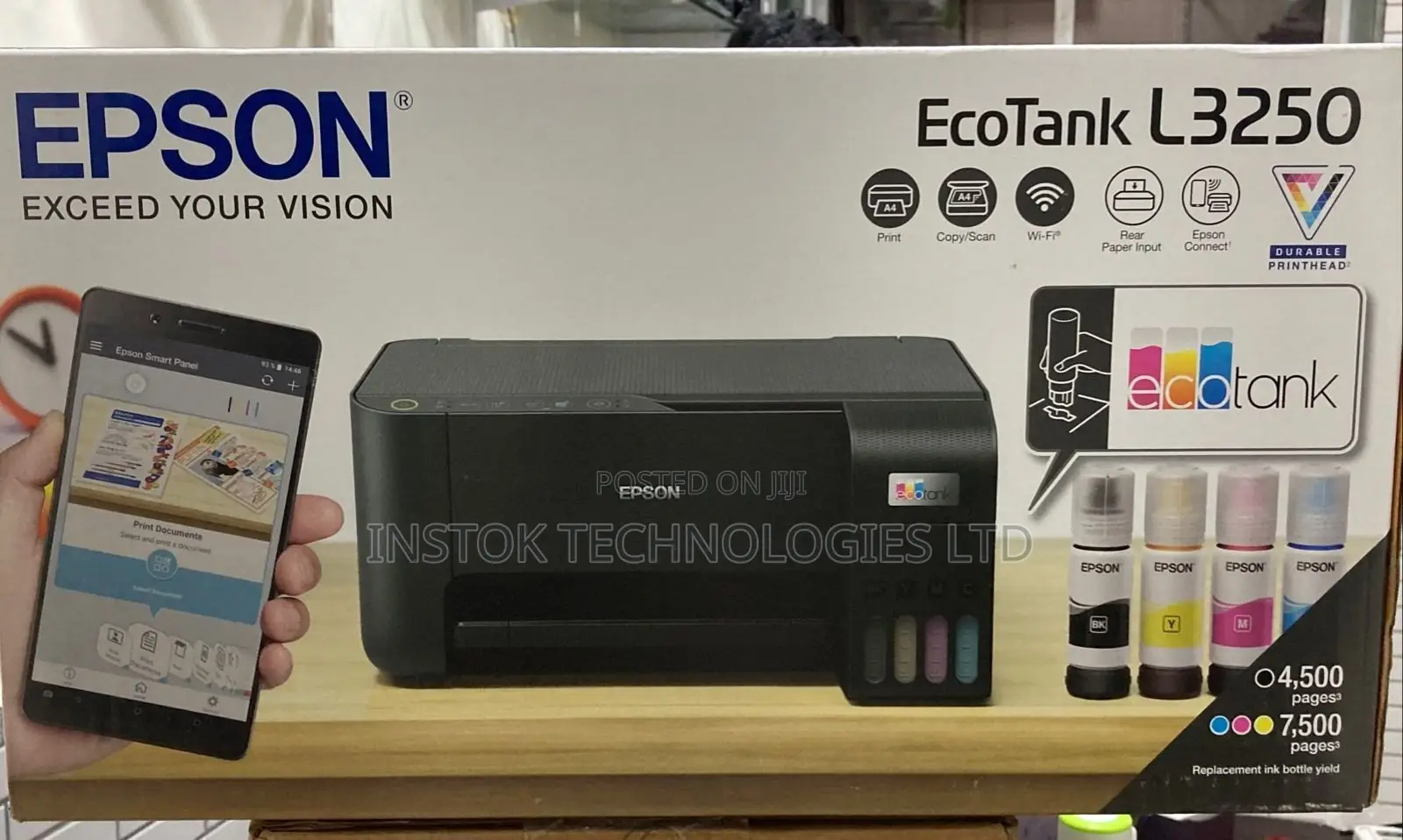 Epson Ecotank L3250 Wireless All-in-One Ink Tank Printer