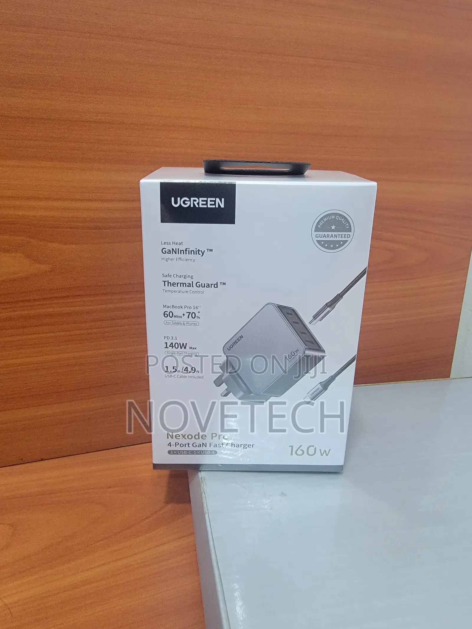 Ugreen 160w Nexode Pro Gan Fast Charger With Type-C – X763
