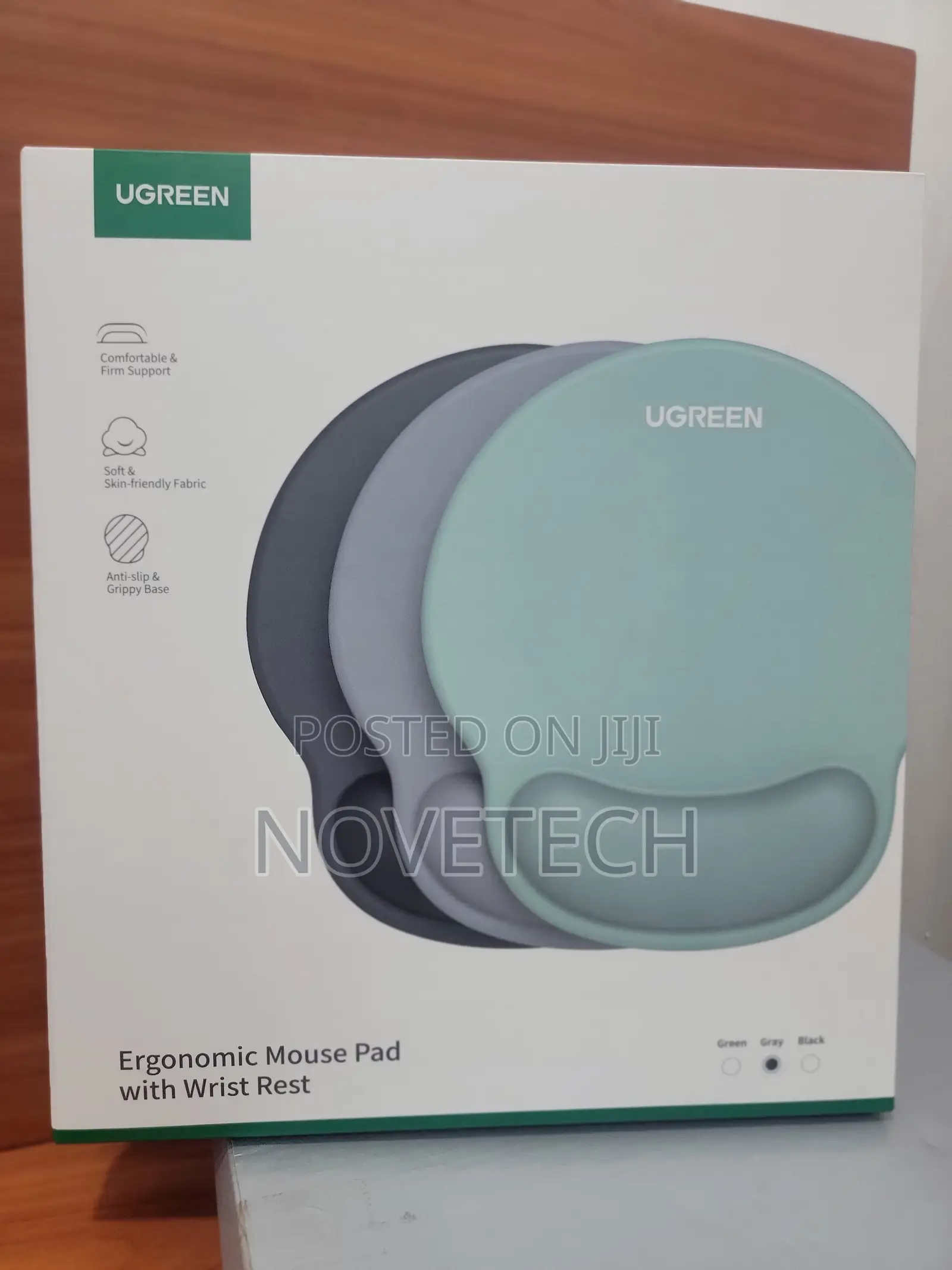 Ugreen Mouse Pad Wrist Support Non-Slip Office Home Pc Desk