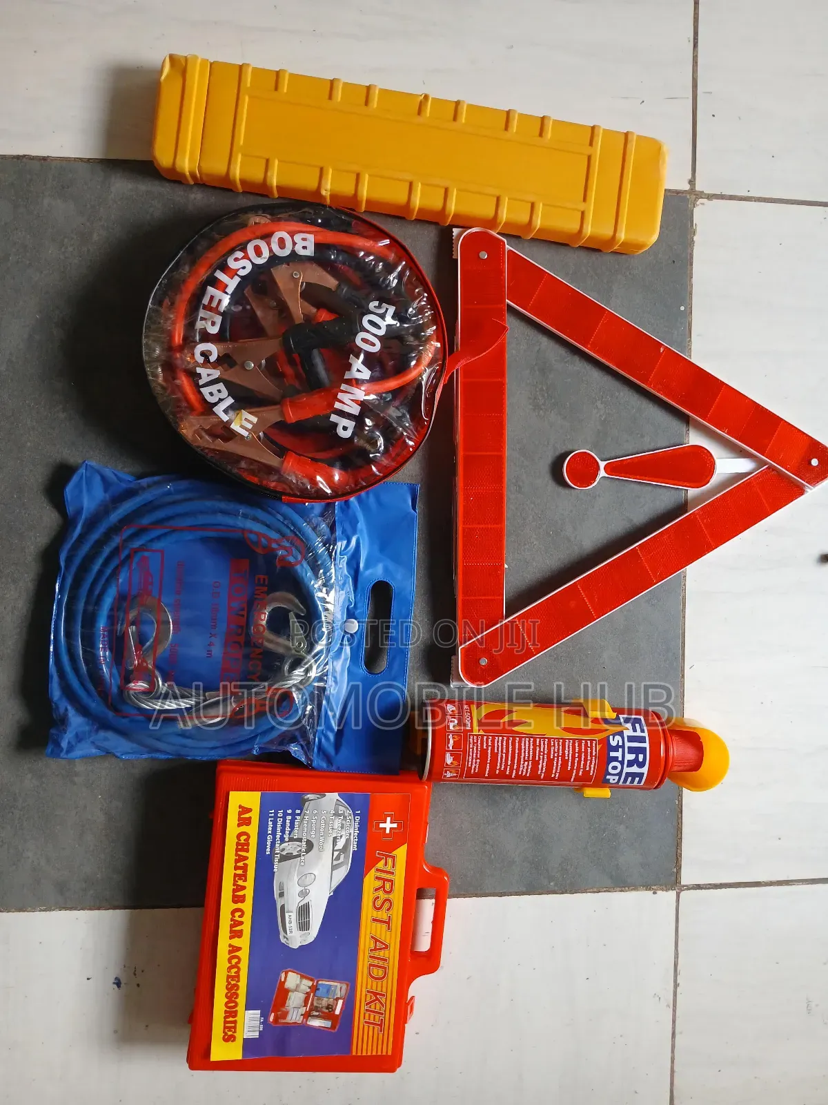 Car Life Saver Safety Kit- 5 In 1 Quality