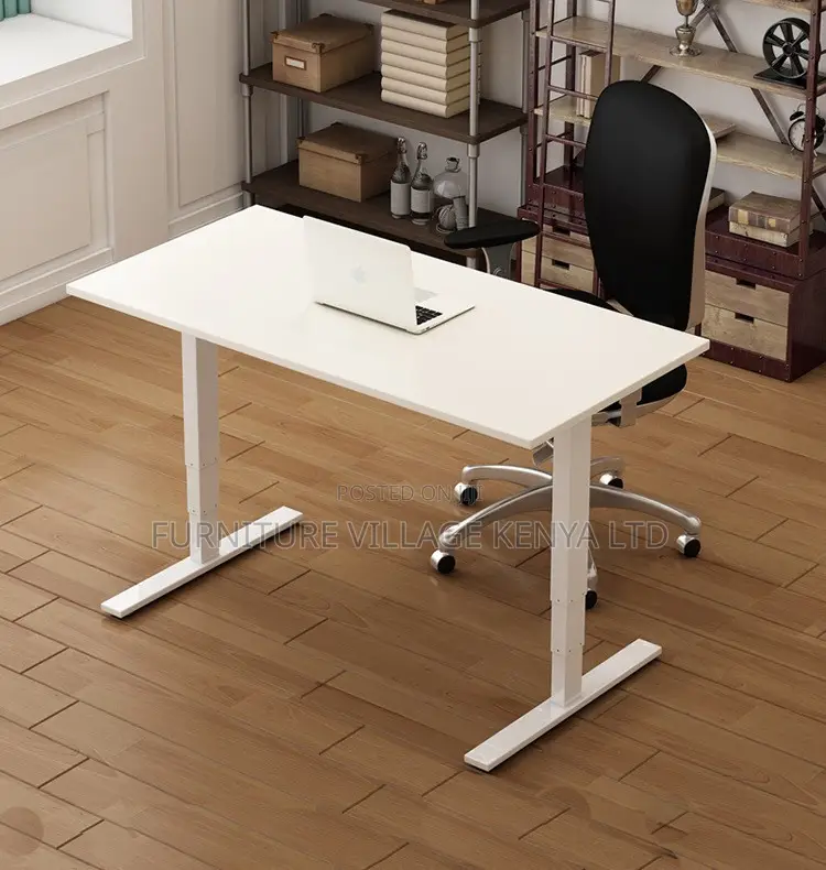 Office Desk: Modern Computer Electric Lift Desk -1200mm