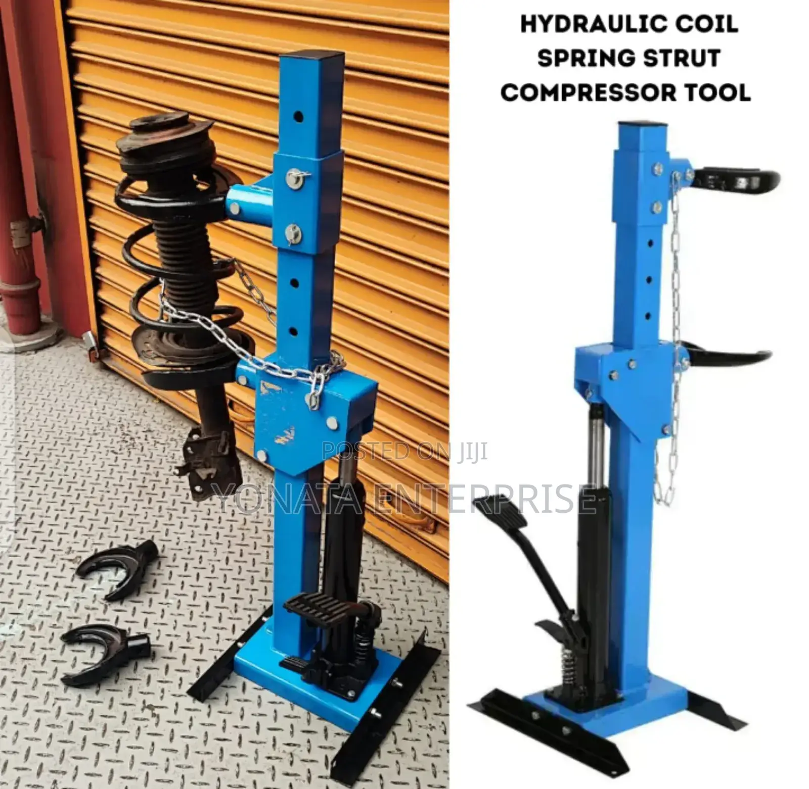 Hydraulic Spring Compressor Machine