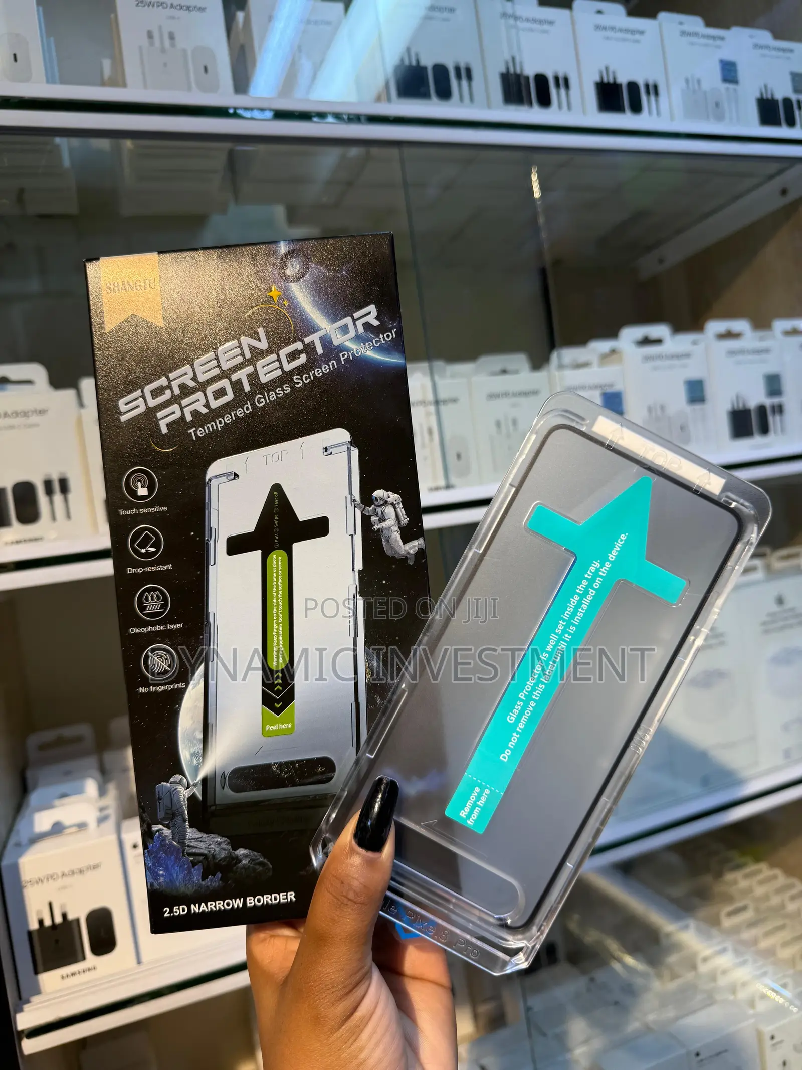 Google Pixel 8 Pro Tempered Glass Screen Protector Easy Fit