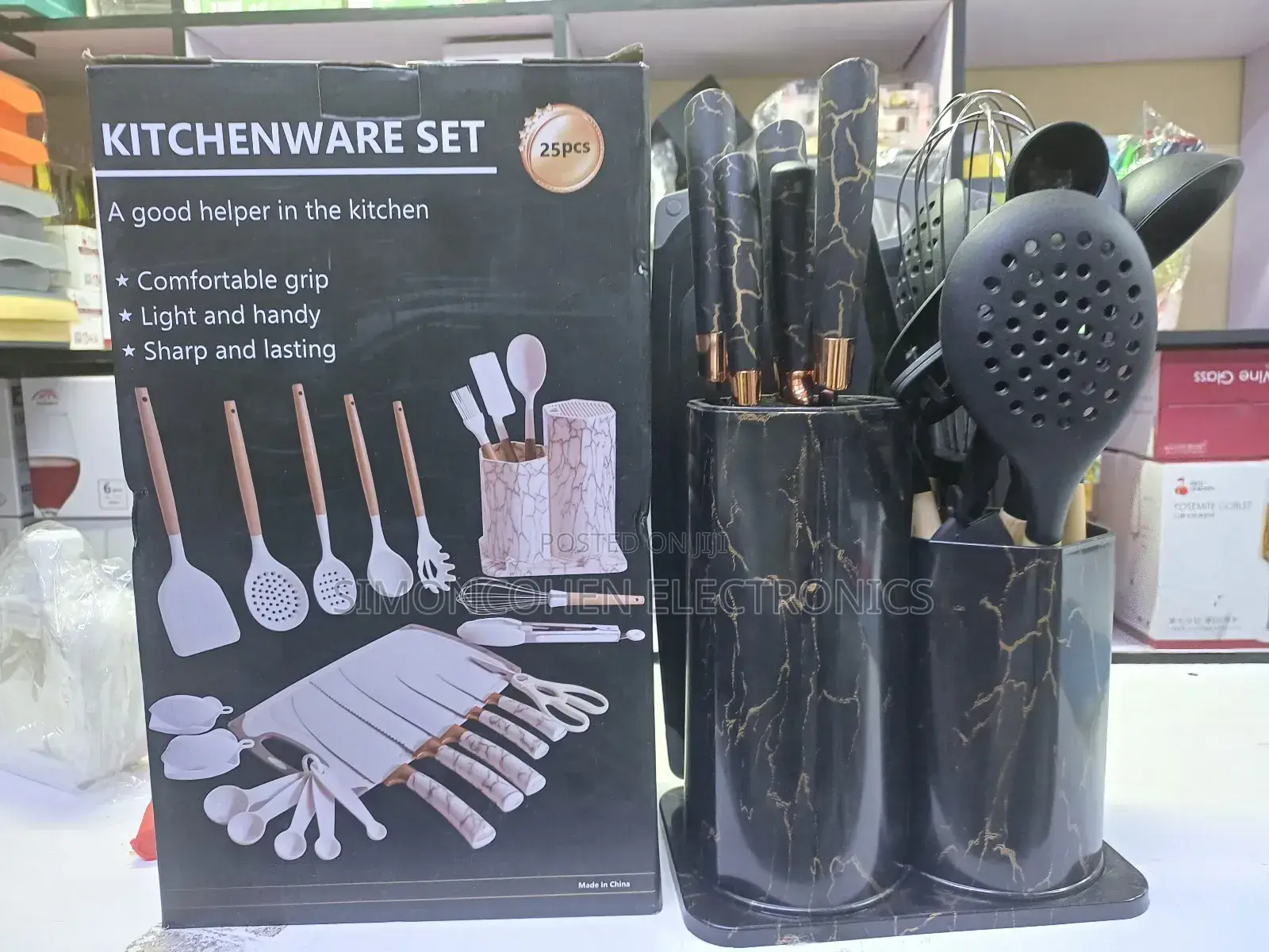 25pcs Silicone Spoon Set
