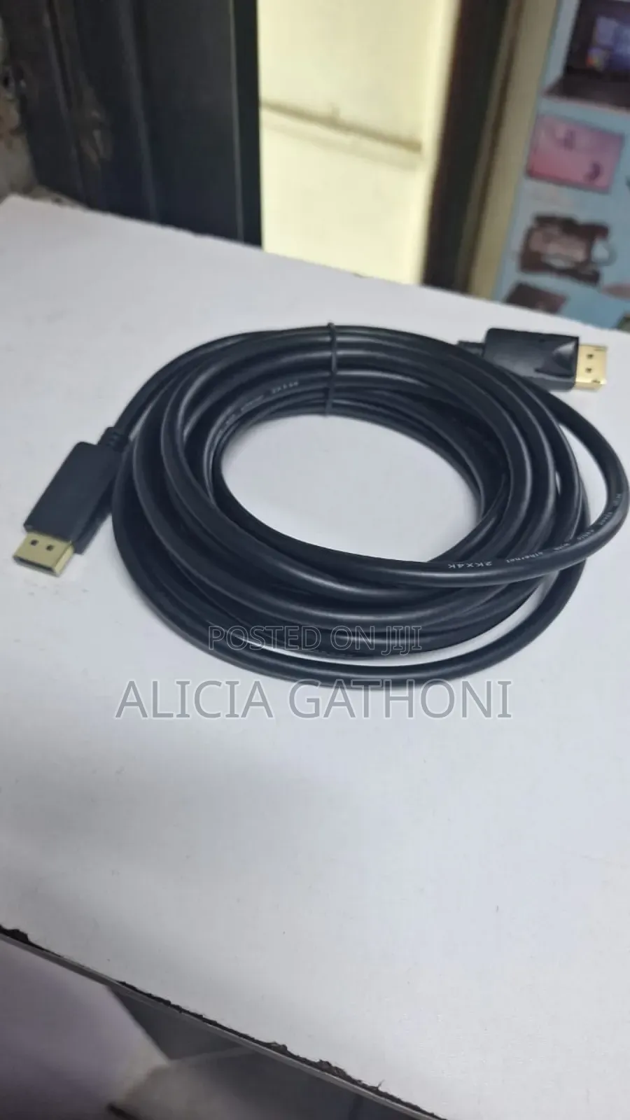 5mtrs Display Port to Display Port Cable
