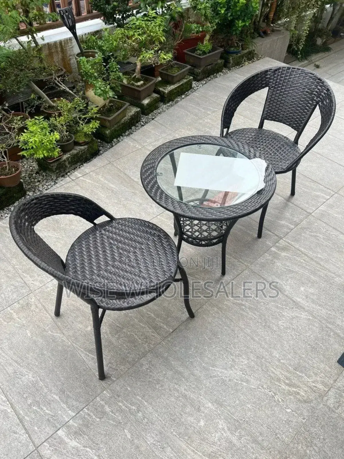 2 Seater Outdoor/Balcony Set *
2chairs + Table