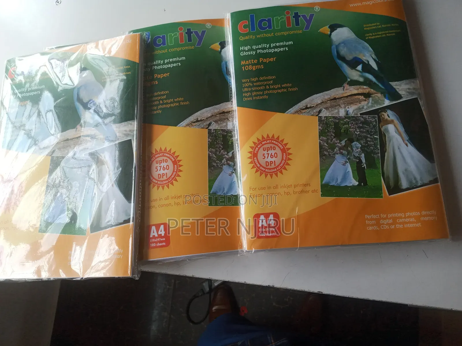 Best Quality Sublimation Papers Are Available (108g Matte ))