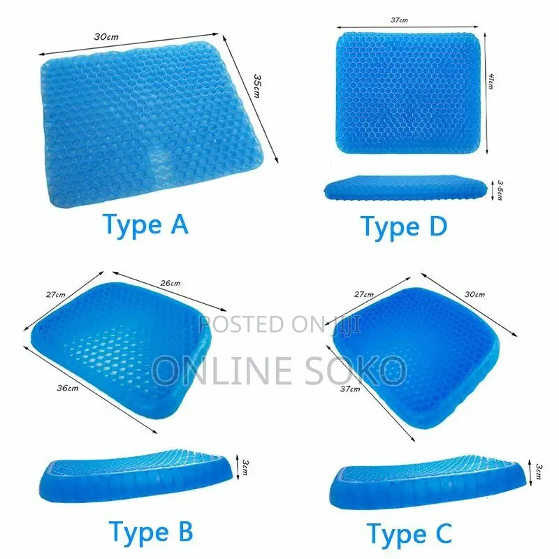 Soft High Elastic Gel Flexible Support Cushion Pad Seat