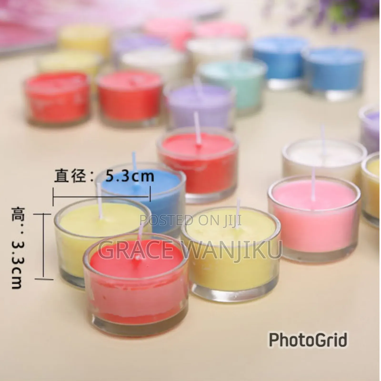 *Scented Candles 6pc Set