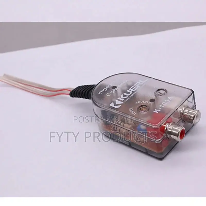 12v Rca Line Converter High to Low Car Audio Impedance