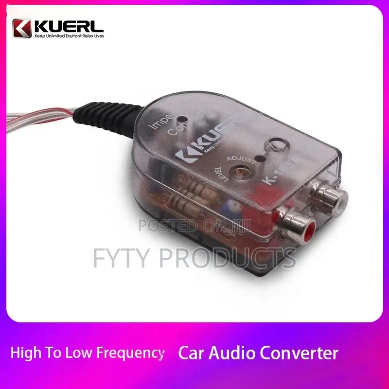 12v Rca Line Converter High to Low Car Audio Impedance