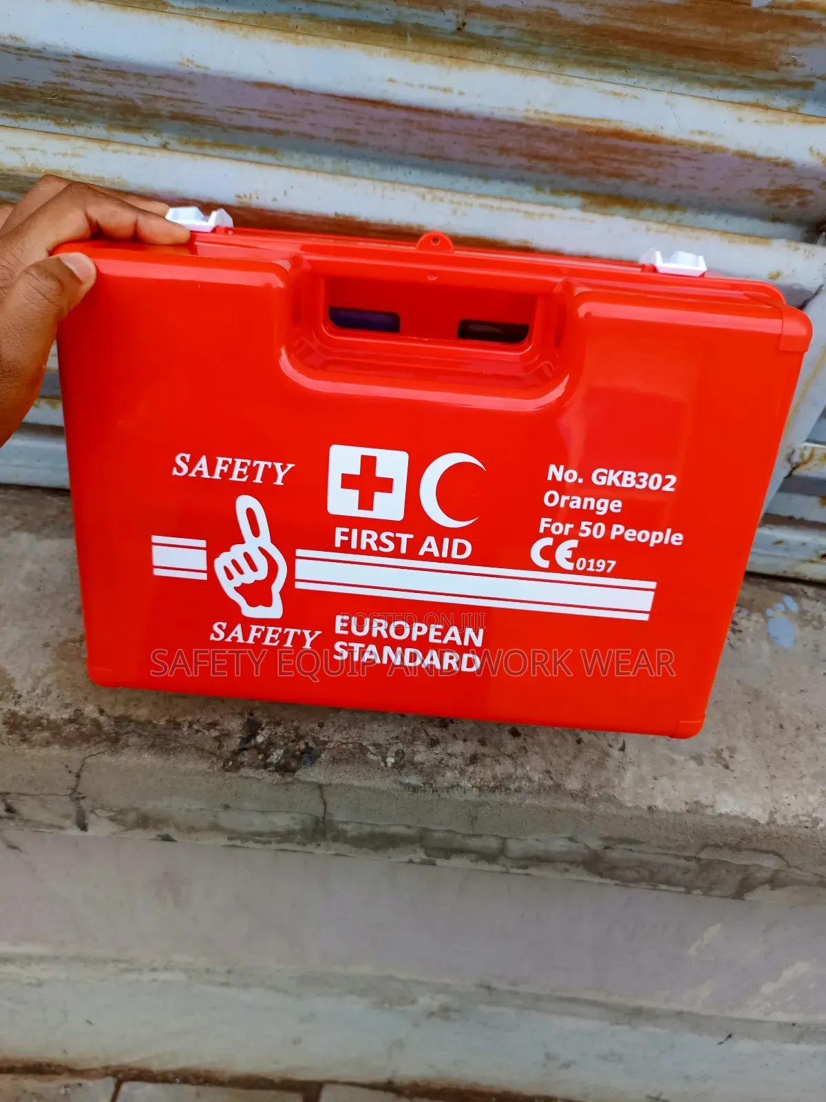 Heavyduty First Aid Kit for Construction Sites.