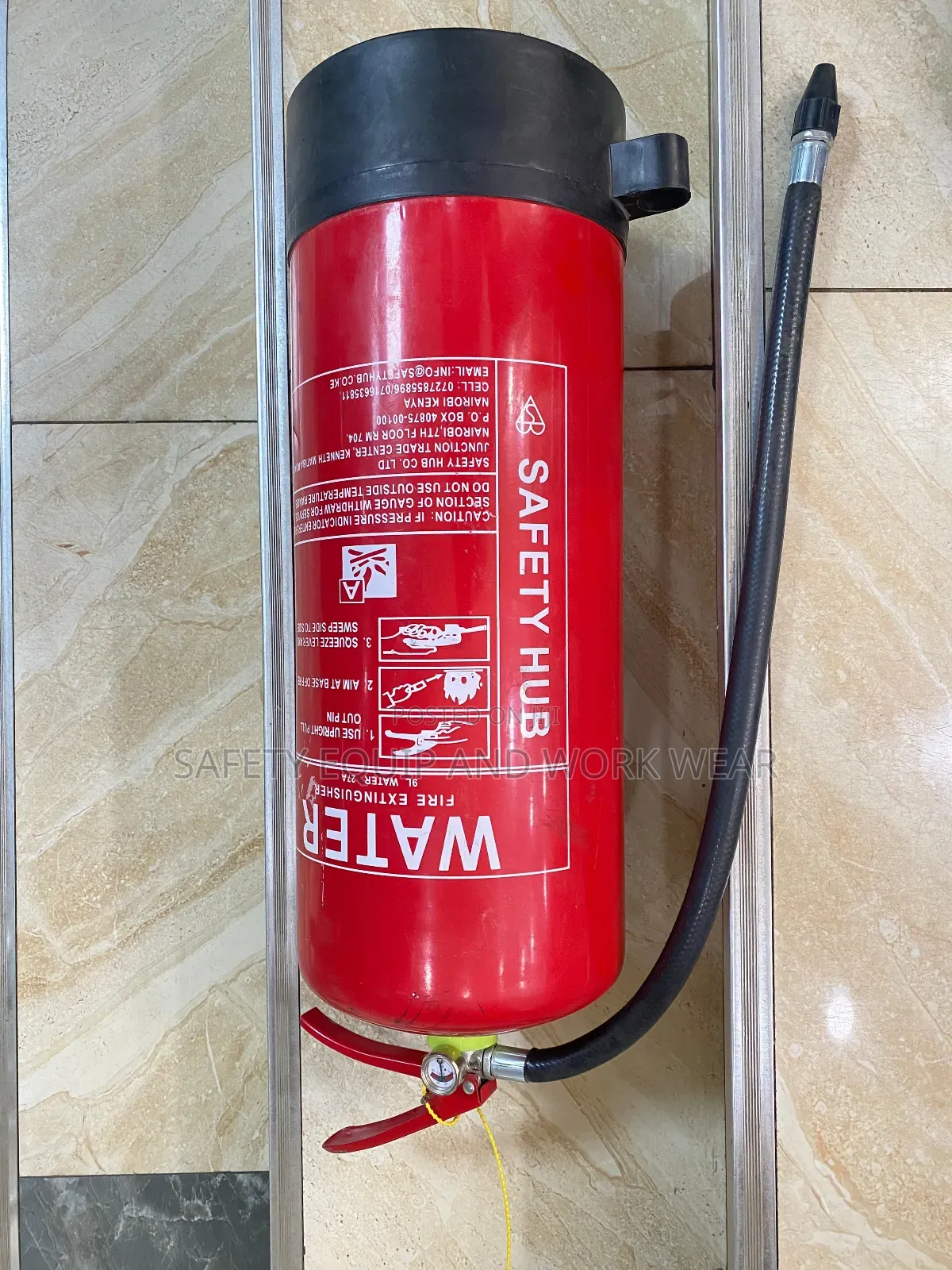 Water Fire Extinguisher Reliable Defense For Class A Fires.