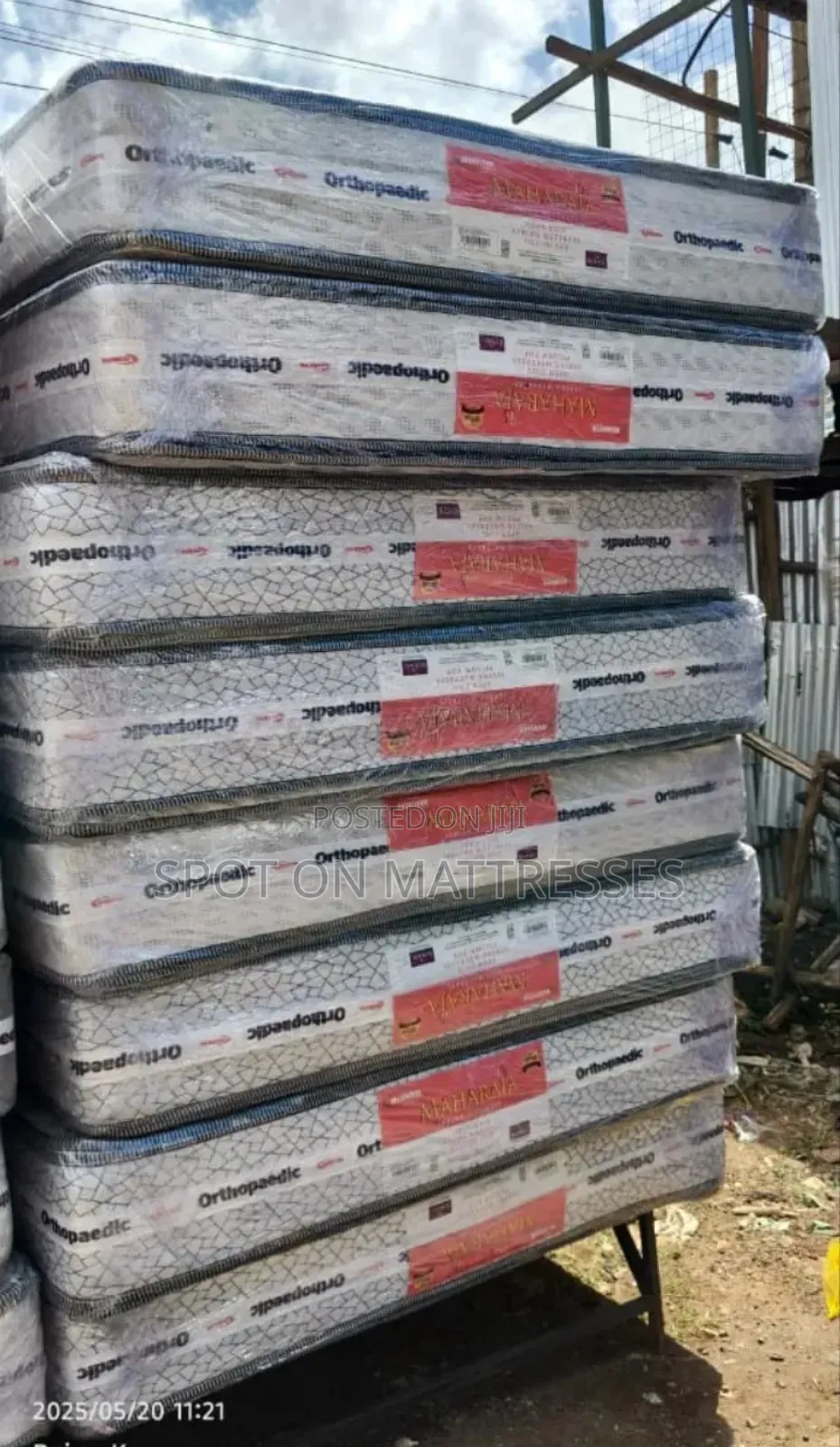 Orthopedic Spring Mattresses + Free Home Delivery.