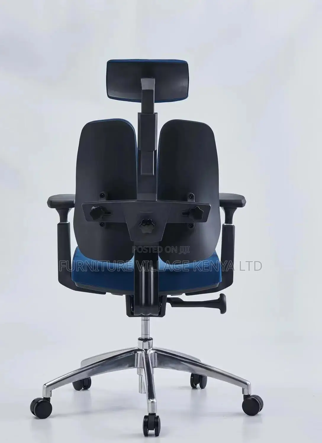 Office Chair: Modern Orthopedic Full Fabric Comfortable Seat