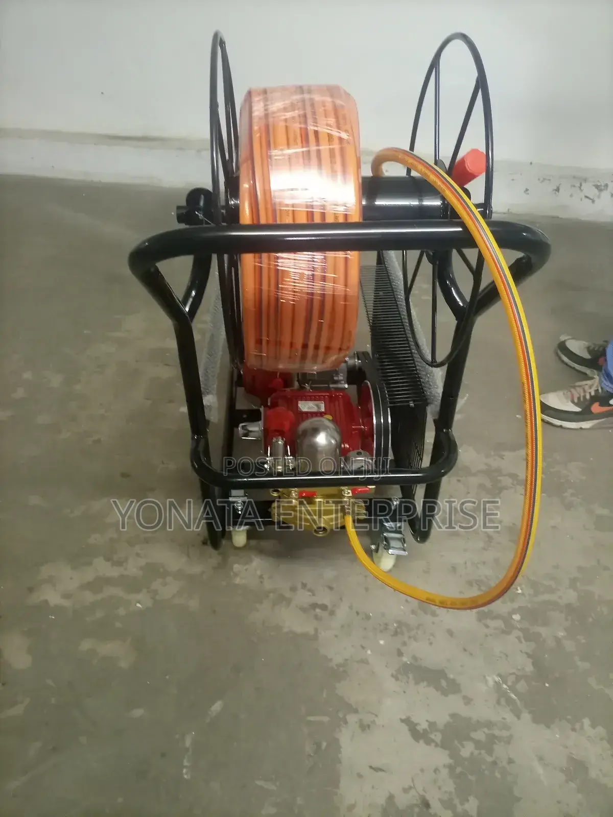 8.0hp Petrol Engine Aico Agricultural Sprayer With Hose Reel